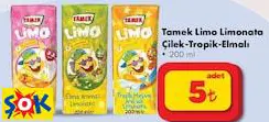 TAMEK LİMO LİMONATA ÇİLEK-TROPİK-ELMALI MEYVE SUYU 00 ML